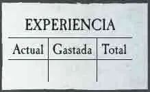 Experiencia Warhammer 4a Ed.