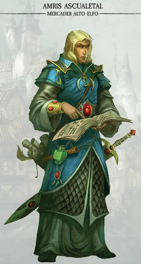 Amris Ascualetal, Mercader