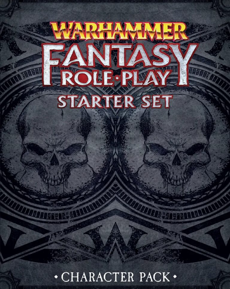 Warhammer Fantasy Role Play Starter Set Character Pack