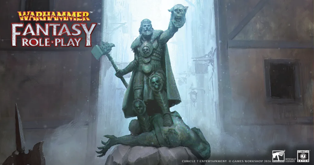Imagen promocional del Warhammer Fantasy Roleplay 5th edition